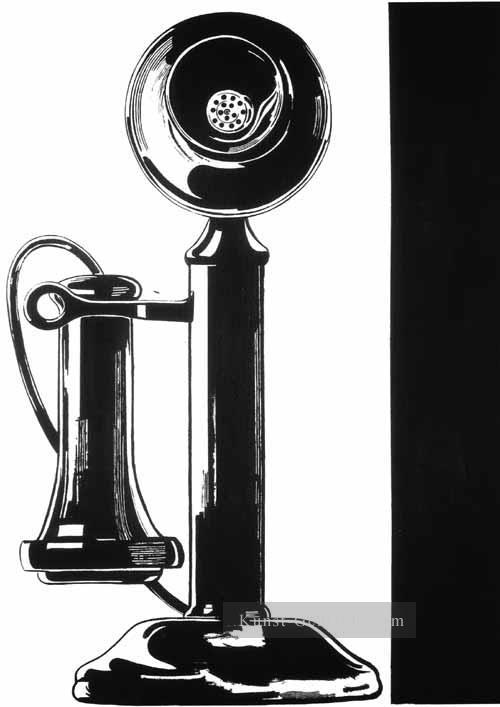 Telefon Andy Warhol Ölgemälde